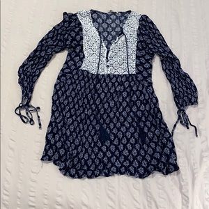 Crochet top dress
